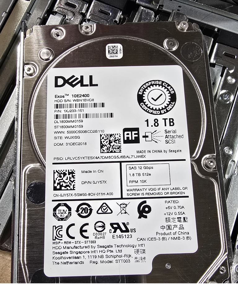 DELL 1.8TB SAS HDD SFF | 0JY57X | PowerEdge R640 R740 R840 R940 - Image 2